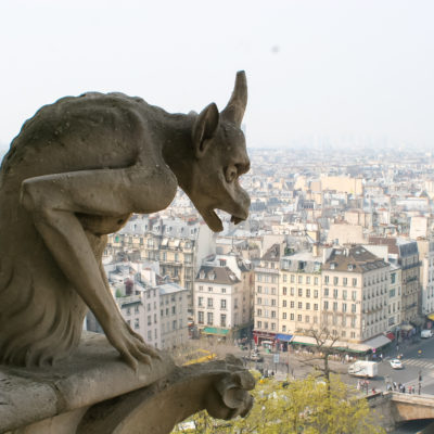 Two Paris favorites a Cathedral and a Church